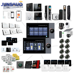 2025 tuya 10 inch cảm ứng thông minh Nhà ZigBee Gateway điều khiển âm nhạc bảng điều chỉnh được xây dựng trong Bộ khuếch đại kết nối 8 dây loa - Product Image 1