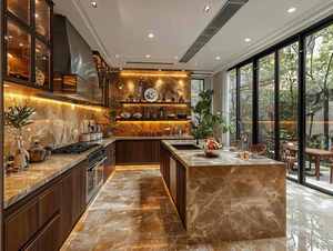 Modern Kitchencabinets Modular Kitchen Cupboards Kitchen Cabinet Custom KitchenKitchen Furniture Stainless Steel Kitchen Cabinet - Product Image 2