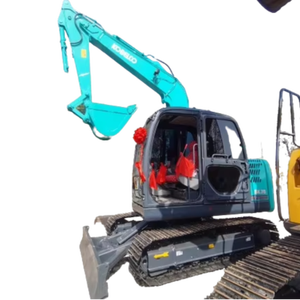 Pequeña maquinaria usada Las excavadoras sobre orugas Kobelco usadas tienen buena calidad y precio barato - Product Image 1