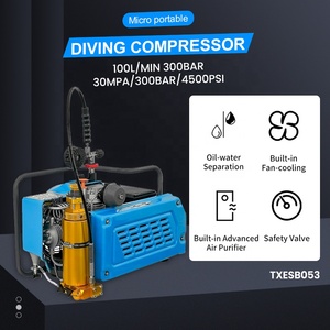 <span class=keywords><strong>Compresseur</strong></span> d'air pour plongée sous-marine TUXING, arrêt manuel, 100 L/min, haute pression, <span class=keywords><strong>3</strong></span> <span class=keywords><strong>cylindres</strong></span>, 4500 psi, 30 MPa, 300 bars, remplissage de bouteilles de plongée - Product Image 3