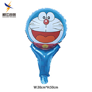 Giry Christmas serie Stick Foil palloncino di Babbo Natale Globos palloncino per bambini giocattoli <span class=keywords><strong>a</strong></span> mano che tengono palloncini - Product Image 6