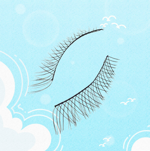 Korea Auto <b>Lash</b> Wispy Slim Synthetic False Eyelashes IW B 12 Natural Flared Shape OEM ODM Cross Border Wholesale <b>Lashes</b> - Product Image 1