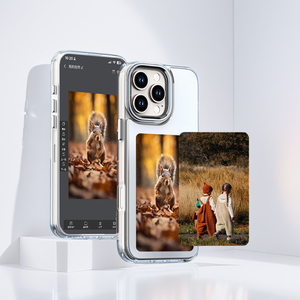 Aermy Tùy Chỉnh AI Chiếu Trường Hợp Đối Với <span class=keywords><strong>iPhone</strong></span> 4-Màu NFC E-Ink Màn Hình Bìa Độ Nét Cao Điện Thoại Di Động Trường Hợp 3.97 Inch - Product Image 1