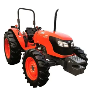 Gebruikte Tractor Kubota Met Paddy Banden 85hp Farm Tractor Landbouwmachines Tractor Met Cabine