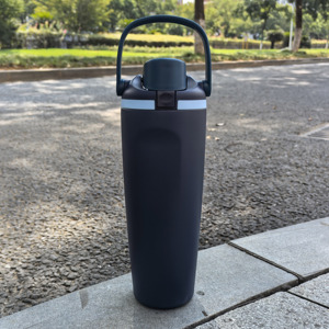 <span class=keywords><strong>W50</strong></span> New Hot Sell 30oz Gobelet de sport portable avec poignée en acier inoxydable isolé Bouteille d'eau avec bec verseur Tasse à paille - Product Image 3