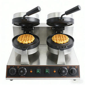 Prensa para Panini Comercial, Tostadora para Sándwiches de Desayuno Rellenos, Prensa para Pan y Máquina para Hacer Hamburguesas UFO - Product Image 5