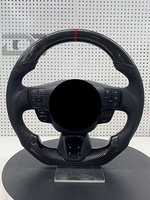 Pour Toyota Hilux Fortuner Camry Land Cruiser Corolla Hiace 86 Mark X Prado 120 Yaris RAV4 GR Volant en fibre de carbone
