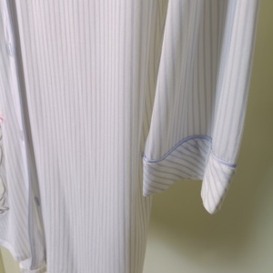 <span class=keywords><strong>Camicia</strong></span> a righe <span class=keywords><strong>da</strong></span> donna, abito stampato, comoda <span class=keywords><strong>camicia</strong></span> <span class=keywords><strong>da</strong></span> <span class=keywords><strong>notte</strong></span> <span class=keywords><strong>con</strong></span> bottone <span class=keywords><strong>con</strong></span> risvolto, abbigliamento per la casa, traspirante - Product Image 3