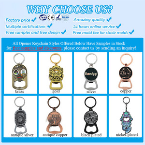 Của riêng bạn cá nhân mở chai kim loại mùa hè Bar bia mở cổ bạc 3D nhựa Epoxy Sao ảnh mở chai Keyring - Product Image 6