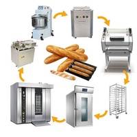 Ligne de production pour équipement de boulangerie Machine à pain industriel commercial mini automatique pour la fabrication de pain grillé
