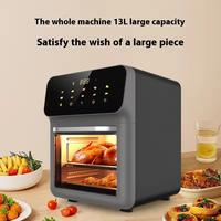 Freidora de Aire Digital Inteligente Multifuncional de Alta Calidad de 12L para el Hogar, con Recipiente de Silicona