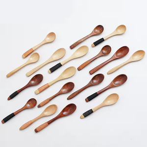 Bán Buôn Thân Thiện Với Môi Tự Nhiên Kích Thước Khác Nhau Bằng Gỗ Thìa Súp Cho Nhà Bếp Nấu Ăn Gia Vị Dầu Cà Phê Trà Đường - Product Image 2