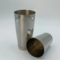 Boîte de vente en gros, qualité garantie, acier inoxydable de qualité supérieure, Shaker à Cocktail, argent pour Cocktail