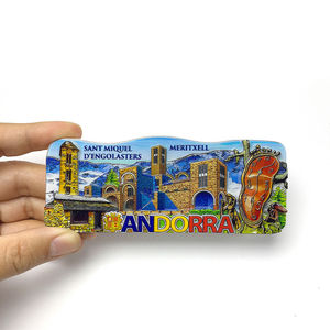<span class=keywords><strong>Andorra</strong></span> hito arquitectura paisaje creativo magnético nevera imán viaje recuerdo decoración del hogar regalo - Product Image 1