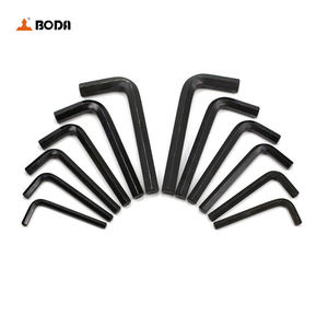 طقم مفاتيح ألن سداسية بمقبض على شكل حرف L مع رأس كروي وذراع طويل من BODA - Product Image 4