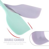 Résistant à la chaleur sans Bpa pâtisserie cuisson caoutchouc Silicone spatules antiadhésif Flexible grattoirs cuisson outil de mélange