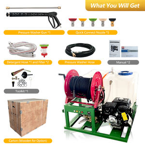 Idropulitrice a Benzina Professionale Kuhong Personalizzata 3600psi con Serbatoio d'Acqua - Product Image 3