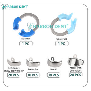 Sistema a matrice di restauro dente/anello metallico con matrice dentaria sezionale per riempimento di cavità prossimale forniture dentali - Product Image 3