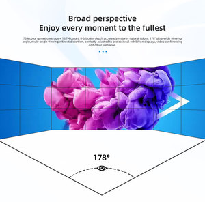 46-inch liền mạch <span class=keywords><strong>LCD</strong></span> <span class=keywords><strong>LCD</strong></span> hiển thị tường 2x3/3x3 nối Panels hẹp <span class=keywords><strong>bezel</strong></span> video tường màn hình - Product Image 3