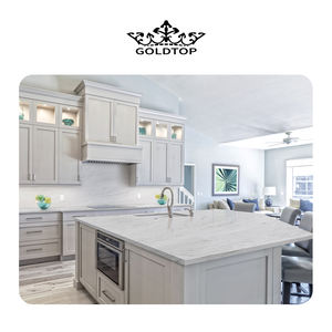 GOLDTOP Tops de vanité en quartz Mont <span class=keywords><strong>Blanc</strong></span> de haute qualité Dalles Design moderne OEM/ODM Zéro silicone Prix de gros Australie - Product Image 1