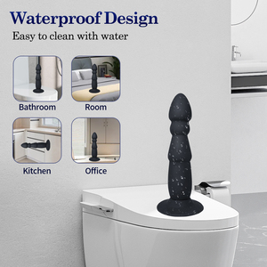 Vibratore Dildo 2-in-1 con Funzione di Spinta, Giocattolo Sessuale <span class=keywords><strong>Anale</strong></span>, Massaggiatore Prostatico Maschile con Telecomando, Coppa per Masturbazione, Piacere Adulto Pratico - Product Image 5