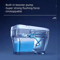 Vente directe d'usine - Sanitaires intelligents - Toilette intelligente en céramique monobloc à poser au sol pour salle de bain