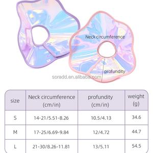 Collar Protector Suave Anti-Lamido Elizabethan para Gatos y Perros - Diseño Moderno de Dibujos Animados, Material EVA de Liberación Rápida - Product Image 2