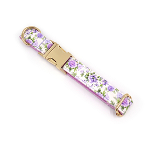 Conjunto de Collar para Perro con Diseño Floral de Primavera y Verano, un Hermoso y Práctico Collar para Perro que Combina con una Correa de Cuerda Tejida a Mano Resistente - Product Image 3