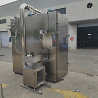 Machine à fumage chaud et froid en acier inoxydable pour saucisses, jambon et bacon