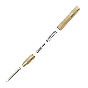 NICEYARD <strong>Drill</strong> Bit <strong>Marking</strong> Starting Holes Tool Automatic Center Punch Spring Loaded Punching Tool 5-inch Window Breaking Device - Product Image 3
