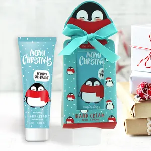 Beste OEM Großhandel 30ml Bulk kleine Mini Hand creme Lotion Das Fuchs Modell Geschenkset mit Box für Weihnachten