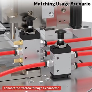 <span class=keywords><strong>Suspension</strong></span> pneumatique 4L310-10, corps en aluminium à 5 ports, vanne rotative à commande manuelle en <span class=keywords><strong>laiton</strong></span>, kit de <span class=keywords><strong>suspension</strong></span> pneumatique - Product Image 4