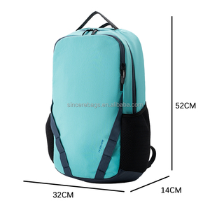 Mochila de Tenis Multifuncional con Logotipo Personalizado, Forro de Nailon Impermeable con Cierre, Correa de Hombro Arqueada de 36-57L, Bolsa Deportiva Informal - Product Image 2