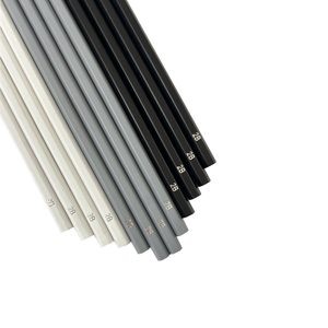 <span class=keywords><strong>Crayon</strong></span> en bois hexagonal élégant 2B - Design tricolore et logo personnalisé, certifié FSC EN71 ISO - Product Image 4