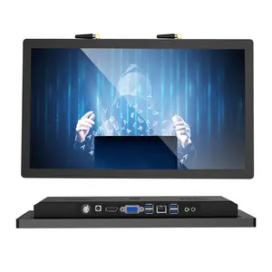 23.6 Inch Square Screen High Brightness Touch Screen Wall Mounted Water Proof All In 1 Computer Industrial Panel PC