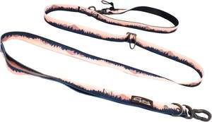 Woofy 6In1 laisse mains libres multifonctionnelle, longueur réglable 6'7 ", impression forêt crépusculaire, pour petit, moyen et grand chien - Product Image 1
