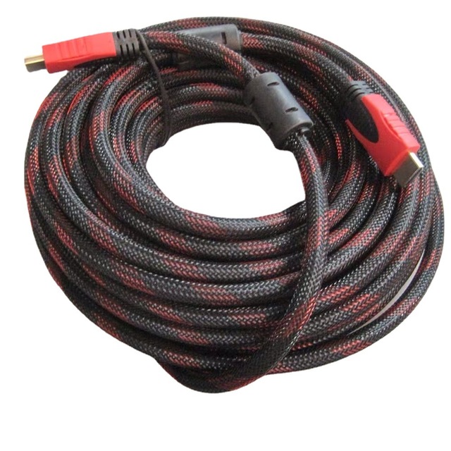 Premium Hdmi Cable 3d High Speed 4k 60hz Gold 1080p 2160p Usb Poly Bag Polybag Gray 24K Gold Plated Stock 3 Years Guarantee 1.5m