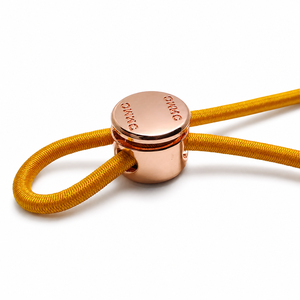 Cordon de serrage de haute qualité en alliage de zinc pour cordon de cou en forme de nez de cochon, 10 mm, avec bloque-cordon élastique - Product Image 2