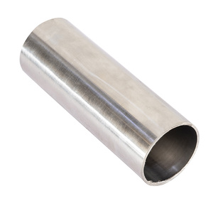 Tuyaux en acier galvanisé ondulés, creux, filetés, 51 mm, en acier au carbone, pour garde-corps - Product Image 1