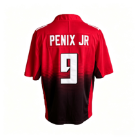 Jersey Berkualitas Tinggi 5 # London 7 # Robinson 9 # Jersey Bordir American Football Penix Jr Jersey Kustom
