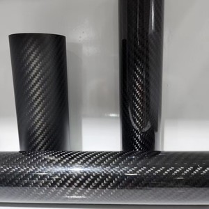 Fournisseur direct d'usine de tubes ronds en fibre de carbone en stock, livraison rapide, choix de haute performance et de coût - Product Image 5