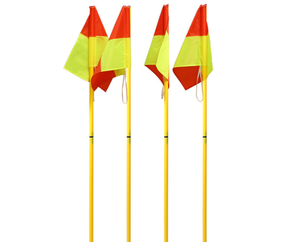 Banderas de Esquina para Fútbol con Logotipo Personalizado Disponible a Bajo Precio, Postes Marcadores de Slalom para Entrenamiento de Fútbol Escolar - Product Image 1