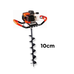 <span class=keywords><strong>Tarière</strong></span> thermique 2 temps 52 cm³ de qualité industrielle robuste pour le bricolage, machine à creuser les trous pour poteaux et la plantation d'arbres - Product Image 1