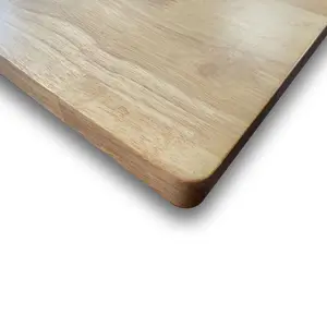 Wooden Countertop Finger Joint Board Factory Direct Wholesale 15mm Coffee Wooden Tabletop Customized Products