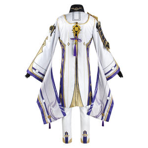 Disfraz de Cosplay de Algodón de <span class=keywords><strong>Kamisato</strong></span> <span class=keywords><strong>Ayato</strong></span> de <span class=keywords><strong>Genshin</strong></span> <span class=keywords><strong>Impact</strong></span>, Conjunto de Ropa de Anime para Juego - Product Image 5