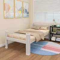 Lit superposé en acier moderne pour chambre à coucher, école, appartement - Prix bas
