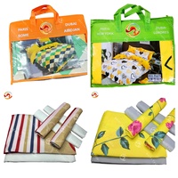 Parure de Lit Trois Places Housse de Couette Drap Housse en Coton Drap Plat 2 Draps 2 Taies d'Oreiller