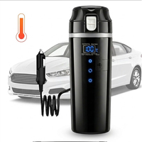 Nouvelle tasse thermique populaire pour voiture, chauffage électrique 12V avec doublure en acier inoxydable pour kits intérieurs et utilisation en voiture