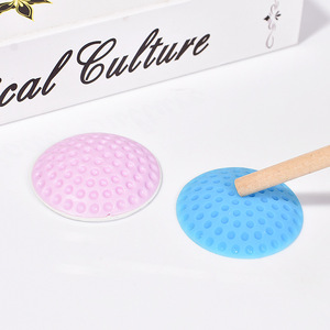 Soumei Hidemi - Cubierta para manija de puerta, almohadilla esférica de plástico anticolisión para protección de seguridad, color blanco, rosa, morado, azul, cinta de 3 m - Product Image 1