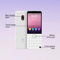 Teléfono Móvil Original al por Mayor en Varios Idiomas, Duoqin F22 Pro Android 12 con Pantalla Táctil y Botones, 4 GB + 64 GB, Smartphone